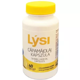 Lysi Cápamáj-olaj kapszula - 60 db
