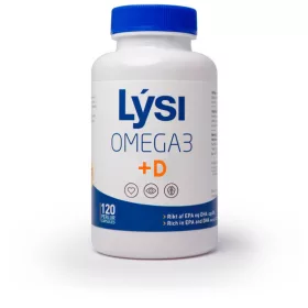 Lysi Omega-3 + D vitamin halolajkapszula  