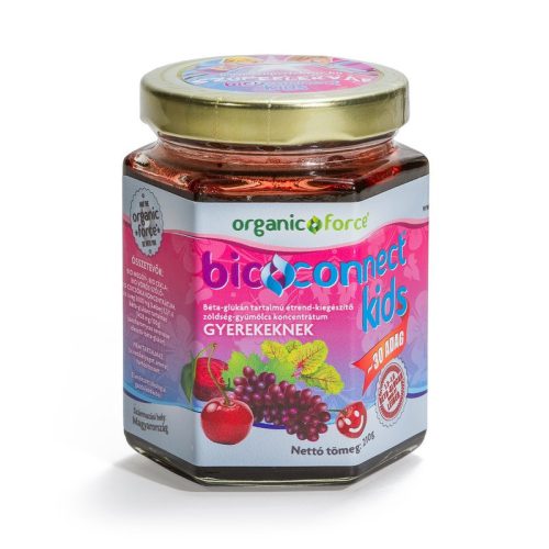 Organic Force Bioconnect Kids szuperlekvár beta-glükán 210g