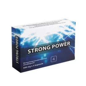 Strong POWER Potencianövelő férfiaknak - 4db kapszula