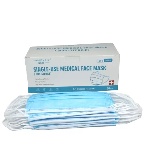 Védőmaszk 3 rétegű 50 db