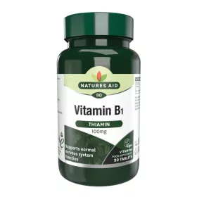 Natures Aid B1 100mg tabletta 90 db