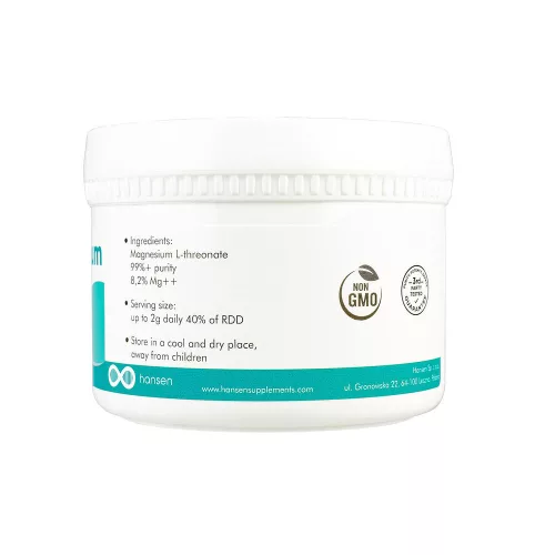 Hansen Pure Magnézium L-threonát por 100g