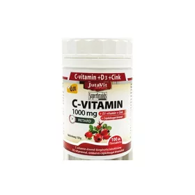   JutaVit C-vitamin 1000mg retard + csipkeb.kiv. +D3+Cink vitamin 100x