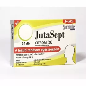 JutaVit JutaSept szopogató tabletta CITROM 24x 