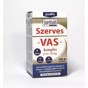 JutaVit Szerves Vas-komplex Forte 18mg 100x