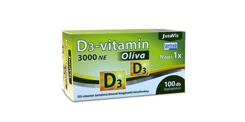 JutaVit D3-vitamin 3000NE Olíva 100x É-K.
