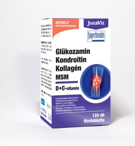 JutaVit Glükozamin+ Kondr.+ Koll.+ MSM 120x É.K. 