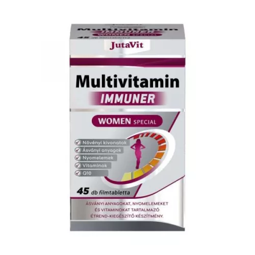 JutaVit Multivitamin Immuner Women Special 45x ÚJ TERMÉK!