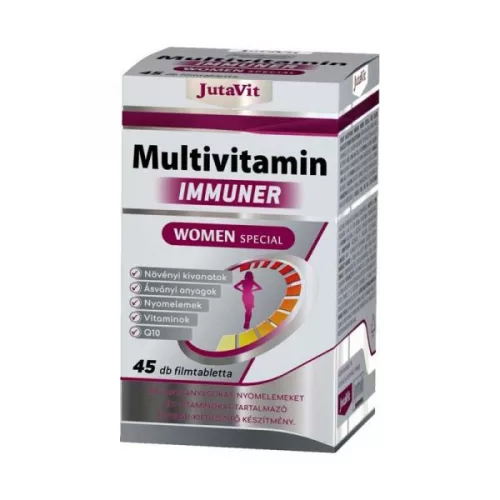 JutaVit Multivitamin Immuner Women Special 45x ÚJ TERMÉK!